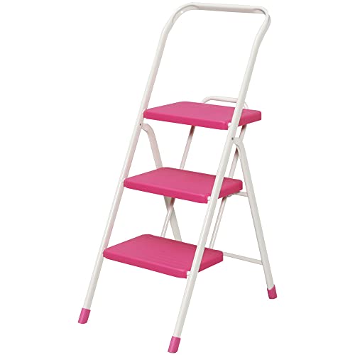 アイリスオーヤマ 折りたたみステップOSU-3OSU-3ピンクOSU3PK